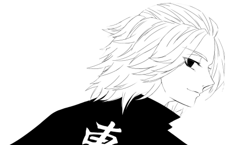 Манджиро Сано черный