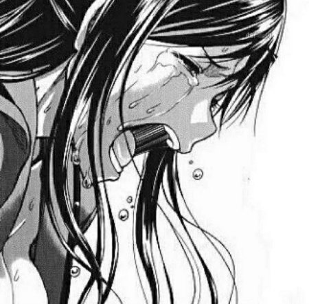 Аниме девушка кричит