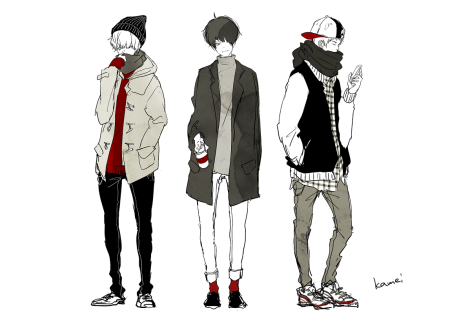 Аниме одежда для парней