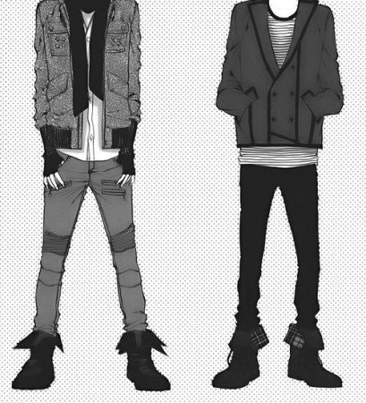 Референс одежды для парней