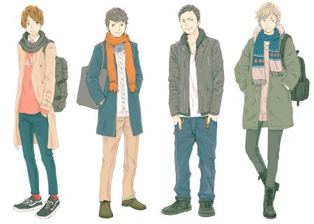 Аниме одежда для парней