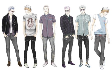 Одежда для мужчин аниме