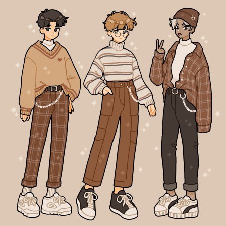 Аниме одежда для парней