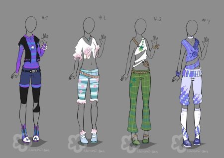 Мужская одежда для персонажа