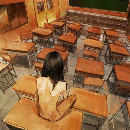 Сидит на парте