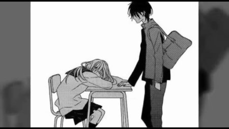 Аниме отношения чб