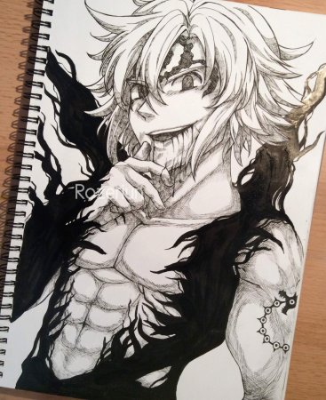 7 Смертных грехов Мелиодас демон взрослый