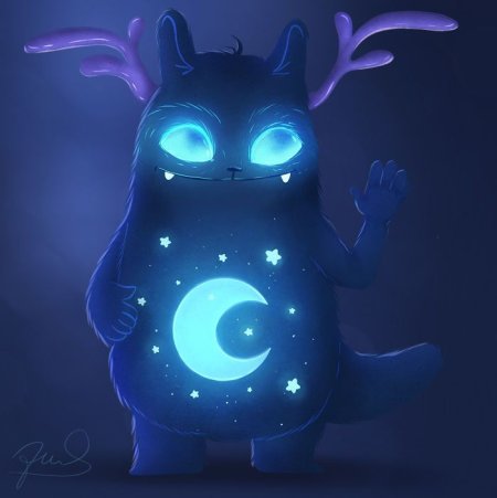 Светящиеся монстры