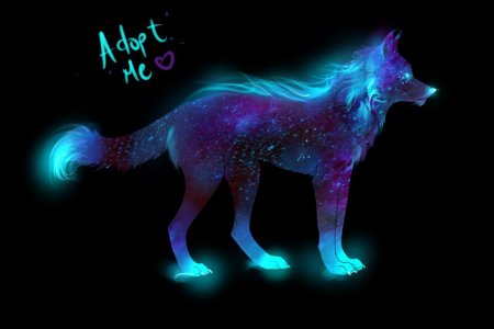 Светящиеся волки