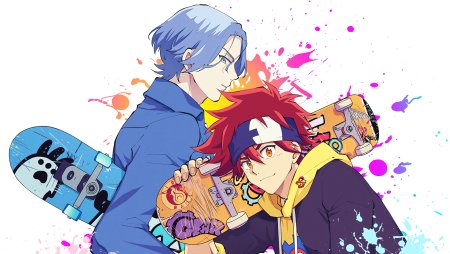 Ланг аниме скейт бесконечность