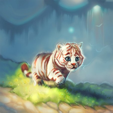 Тигренок арт