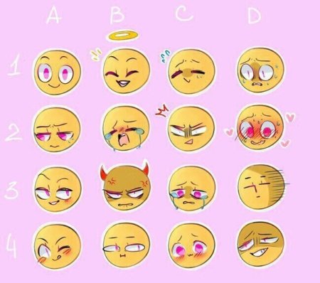 Эмоции для рисования