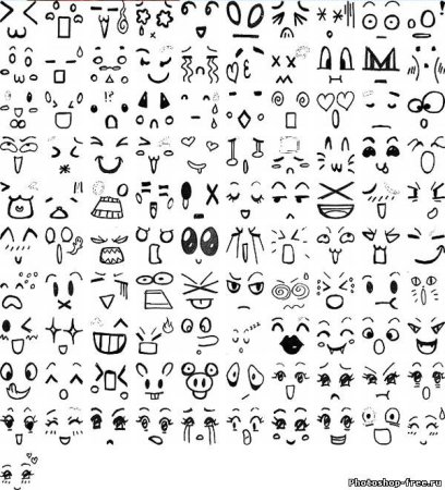 Аниме рожицы