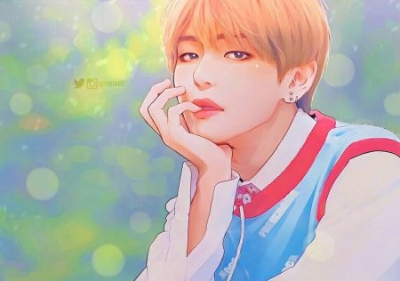 BTS аниме Тэхен