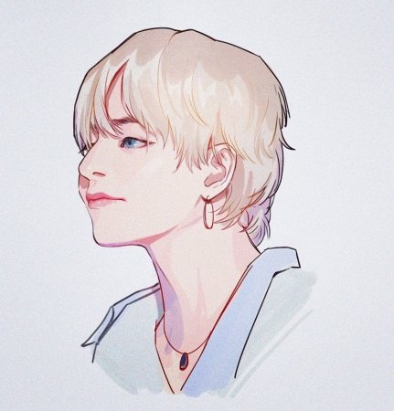 БТС арты Тэхен