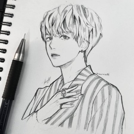 БТС аниме скетч