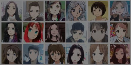 Нейросеть в стиле аниме