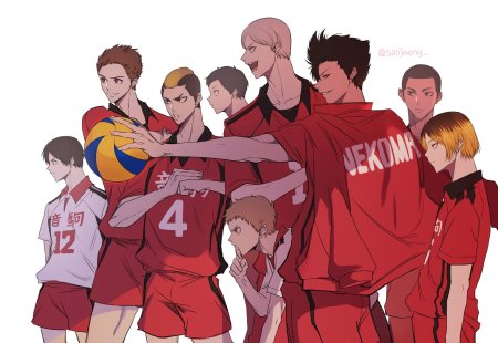 Хайкью моменты персонажи