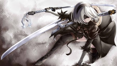 NIER Automata катана 2b