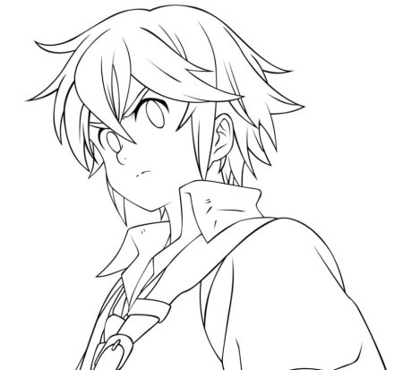 7 Смертных грехов Мелиодас черно белый