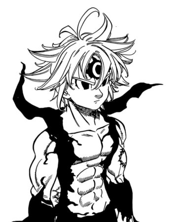 7 Смертных грехов Манга Мелиодас