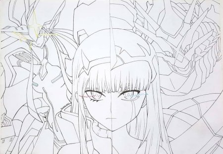 Раскраски аниме 02