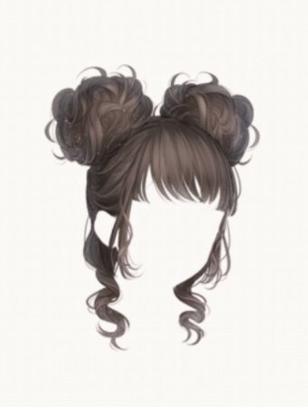 Аниме прически пучок