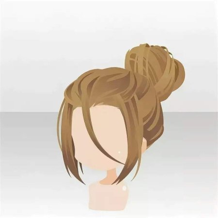 Аниме прически пучок