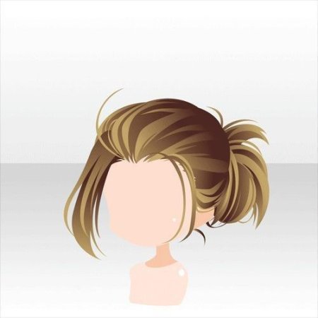 Чиби причёски для девушек