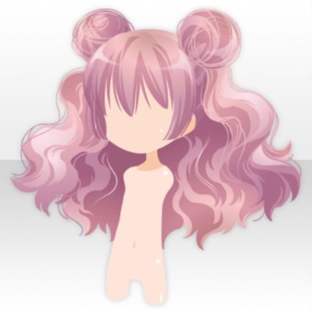 Чиби волосы референс