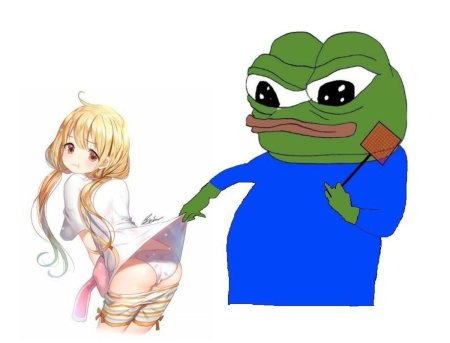 Тян в Пепе Фрог