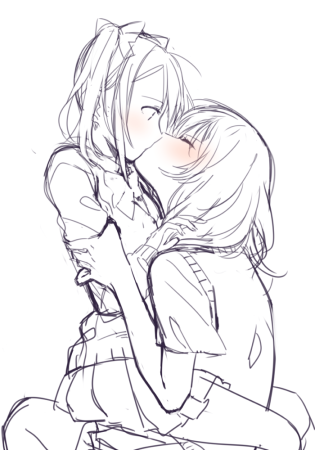 Референс Юри поцелуй