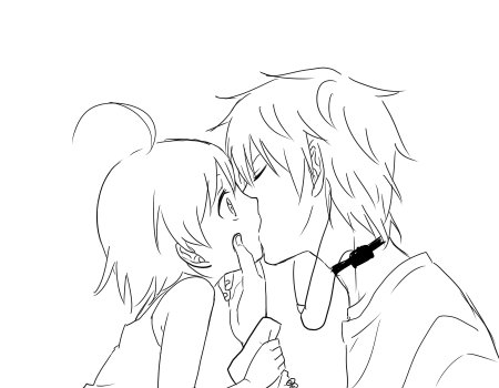 Рисунки для срисовки парочки