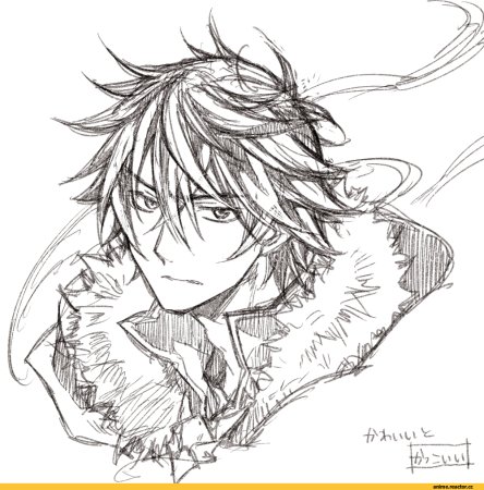 Наофуми Иватани рисунок