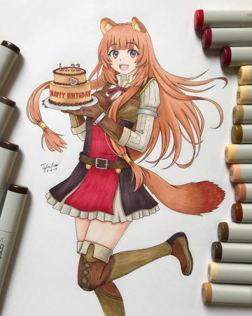 Восхождение героя щита Рафталия в полный рост