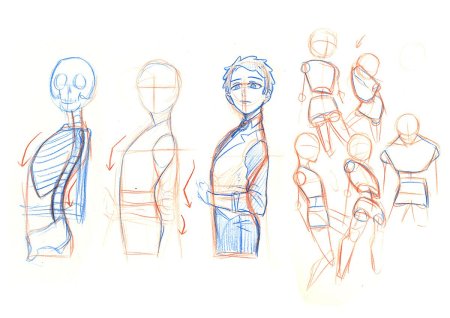 Тутор по рисованию тела