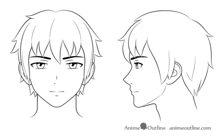 Аниме нос мужской