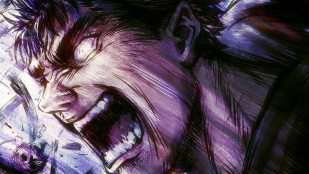 Аниме Берсерк Гатс в ярости