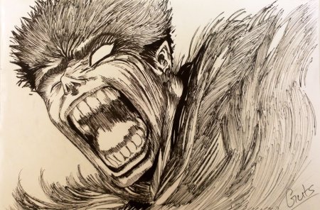 Манга эмоции злость