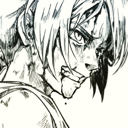 Аниме рисунки ярость