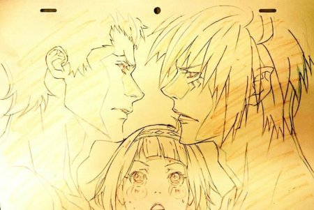 Азазель аниме ярость Бахамута рисунок