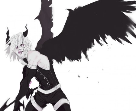 Люцифер аниме ярость Бахамута