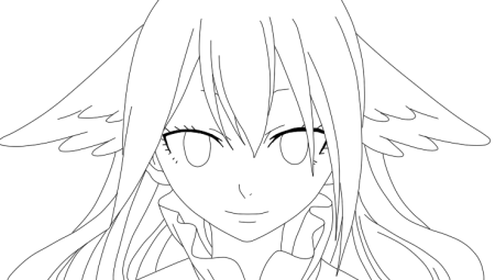 Хвост феи раскраска Мебиус