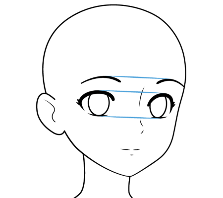 Заготовка для рисования лица