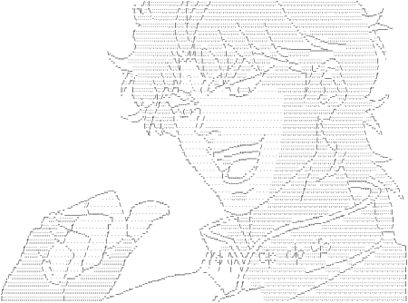 Рисунки из символов аниме