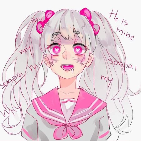 Сердечки в глазах аниме