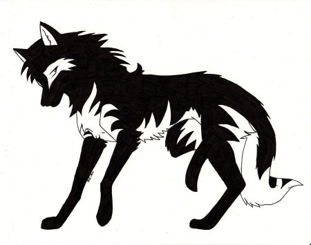 Мультяшные волки