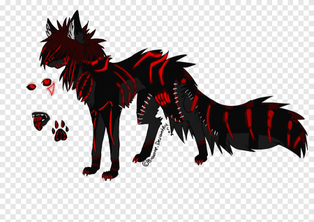 Волк демон аниме крипипаста