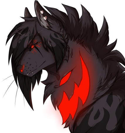 Зеро волк арт Blackfire