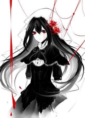 Аниме Хомура Акеми ведьма